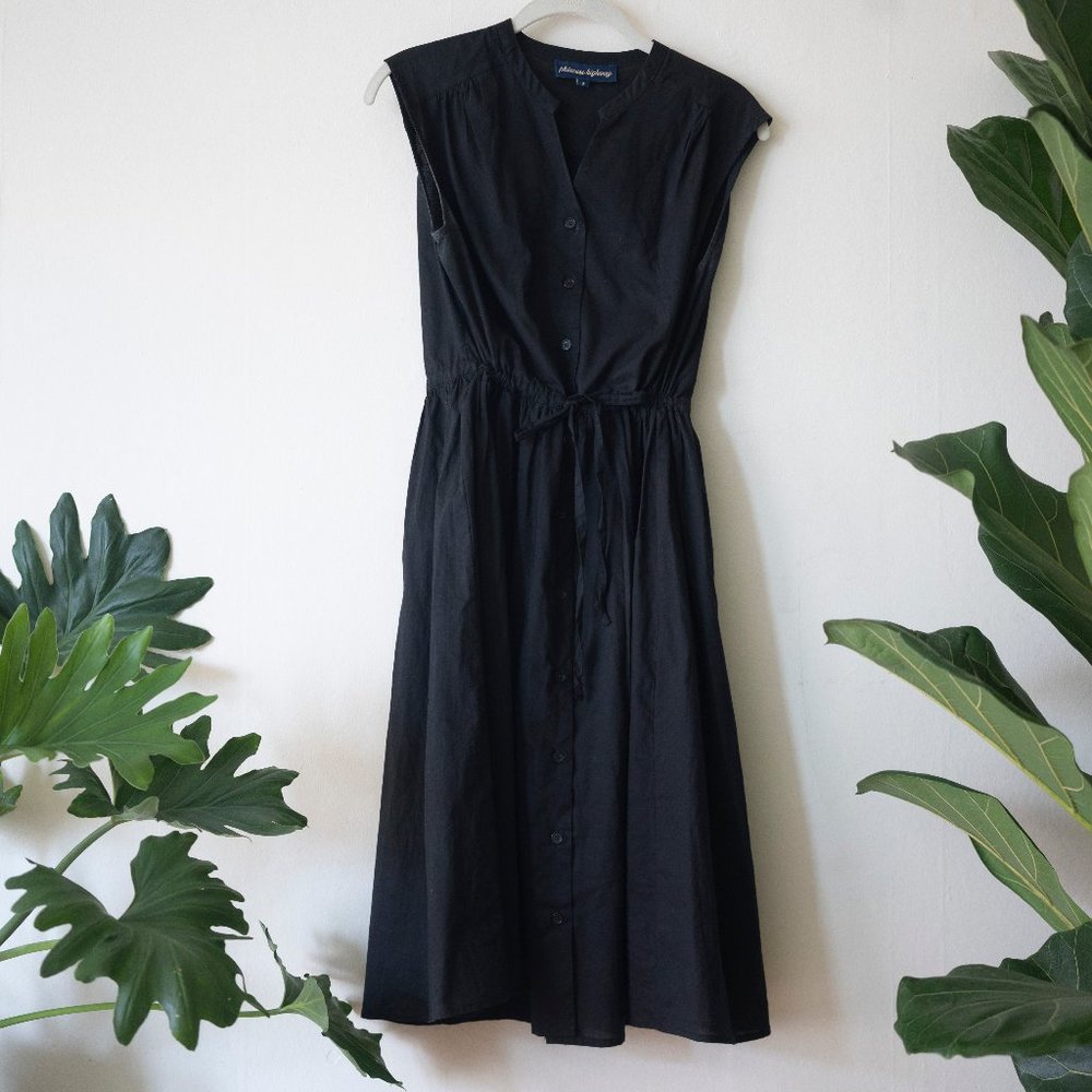 Black shirtwaist dress -  US4  / AU8